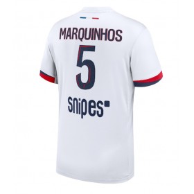 Paris Saint-Germain Marquinhos #5 Borte skjorte 2025-26 Kortermet